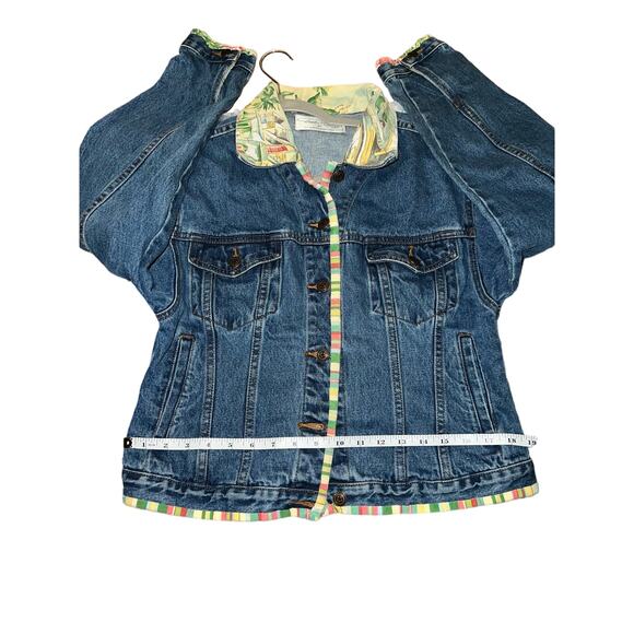 Tasha Polizzi for T.D. SaddleBlanket & Co. Denim Tapestry Jacket - Picture 6 of 8